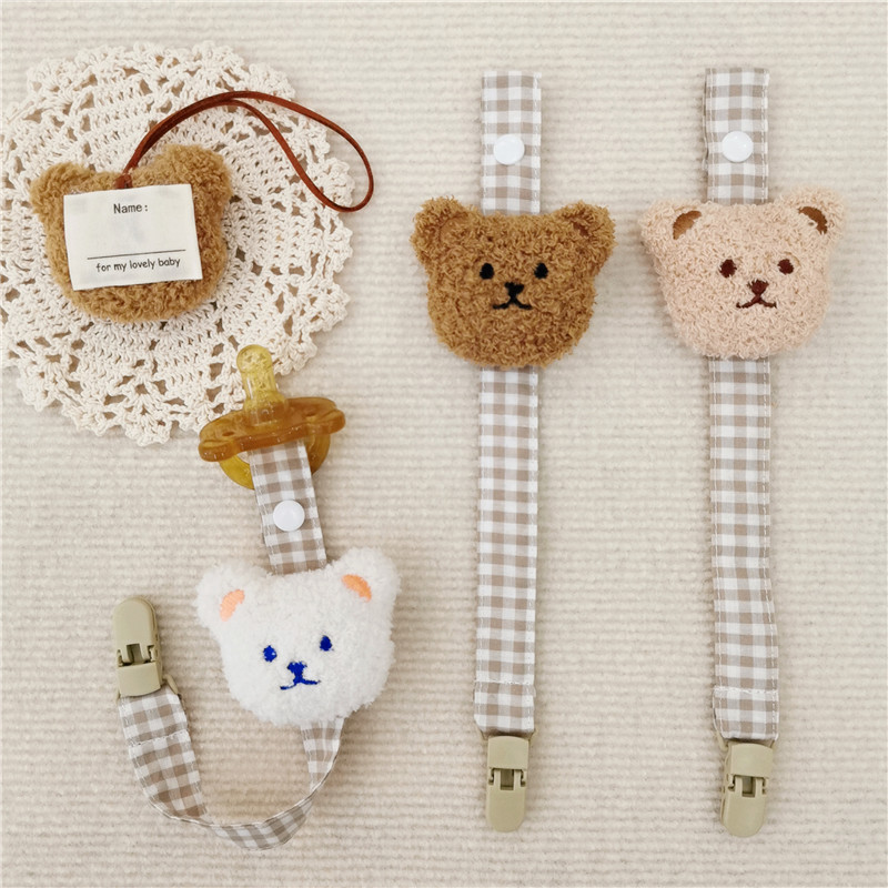 Baby Products Moisturizer - หมีน่ารัก Baby Pacifier คลิปห่วงโซ่ Dummy ผู้ถือจุกนมหลอก