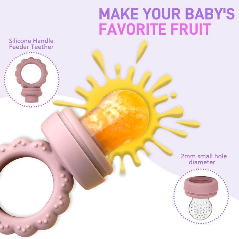 Baby Led Weaning Set - ชุดถาดแช่แข็งผลไม้สำหรับเด็กและถาดแช่แข็งขนาดเล็ก, แม่พิมพ์ไอศกรีมนมแม่, ปลอดสาร BPA, ปลอดภัยสำหรับการหย่านมด้วยตัวเองของทารก, เหมาะสำหรับ