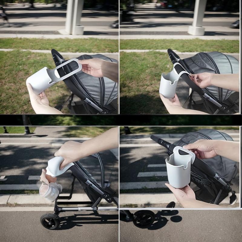 Stroller Accessories - ที่วางขวดซิลิโคนอเนกประสงค์ 1 ชิ้น เหมาะสำหรับรถเข็นเด็ก จักรยาน รถเข็นคนพิการ-