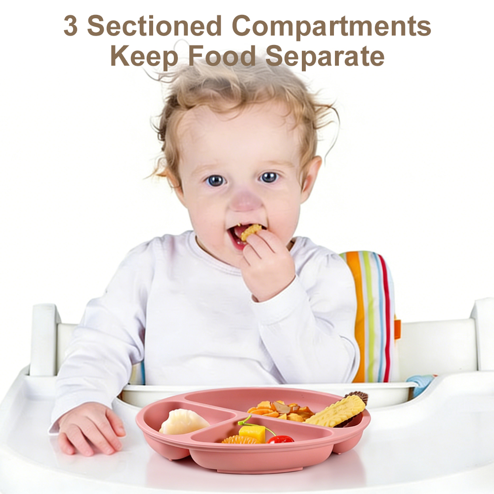 จานเด็กเล็ก 1 แพ็ค, จานเด็กแบบ - Baby Led Weaning Set บทวิจารณ์และราคา