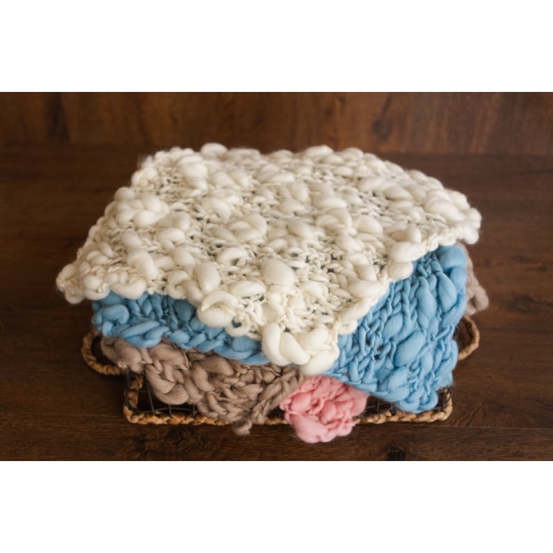 ผ้าห่มเด็กทารกถักไหมเมอริโนเนื - Baby Swaddle Blanket บทวิจารณ์และราคา