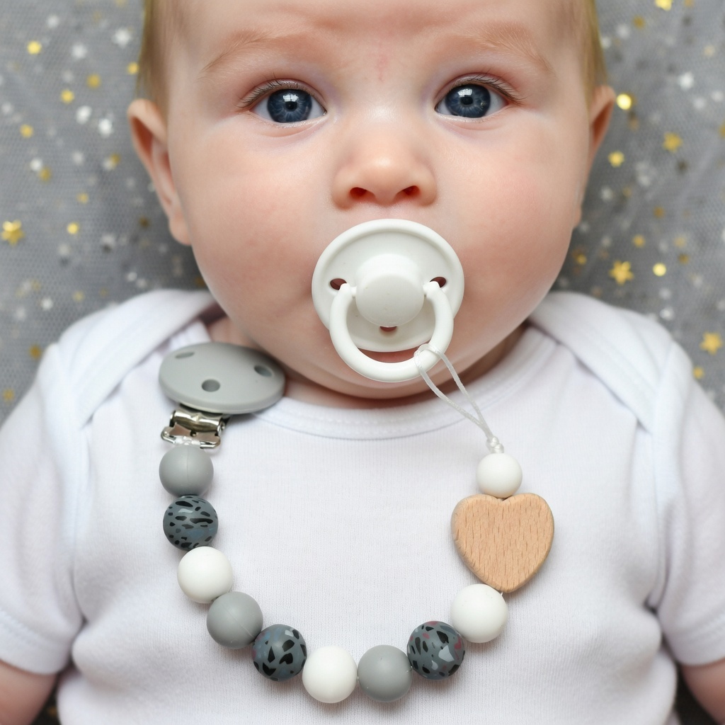 ที่หนีบจุกนมหลอกไม้บีชทำมือพร้ - Baby Products Moisturizer บทวิจารณ์และราคา