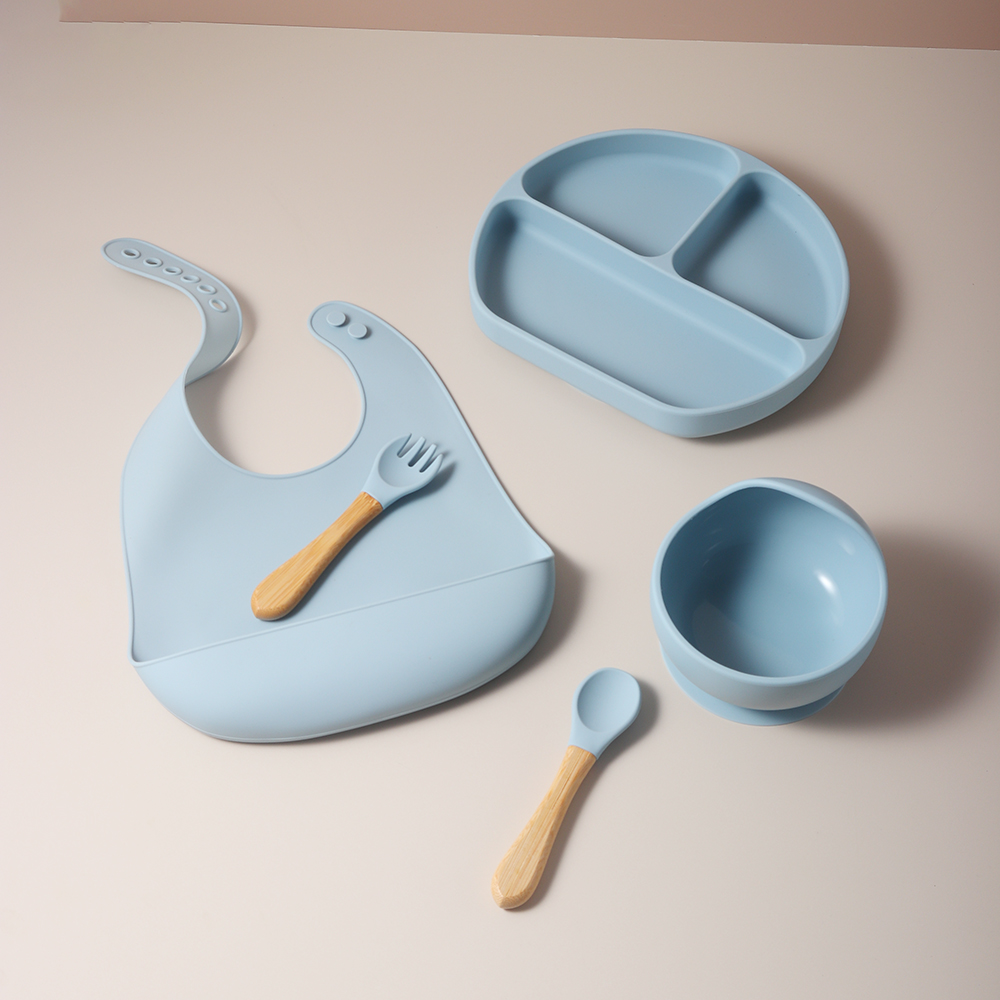 ชุดอาหารสำหรับเด็ก 5 ชิ้น, จาน - Baby Led Weaning Set บทวิจารณ์และราคา