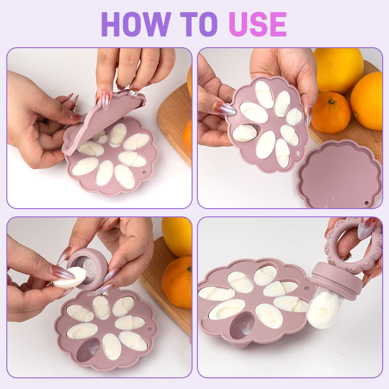 ชุดถาดแช่แข็งผลไม้สำหรับเด็กแล - Baby Led Weaning Set บทวิจารณ์และราคา