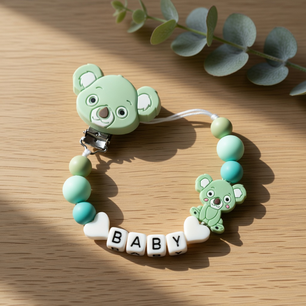 คลิปหนีบจุกนมหลอกซิลิโคน สายคล - Baby Products Moisturizer บทวิจารณ์และราคา