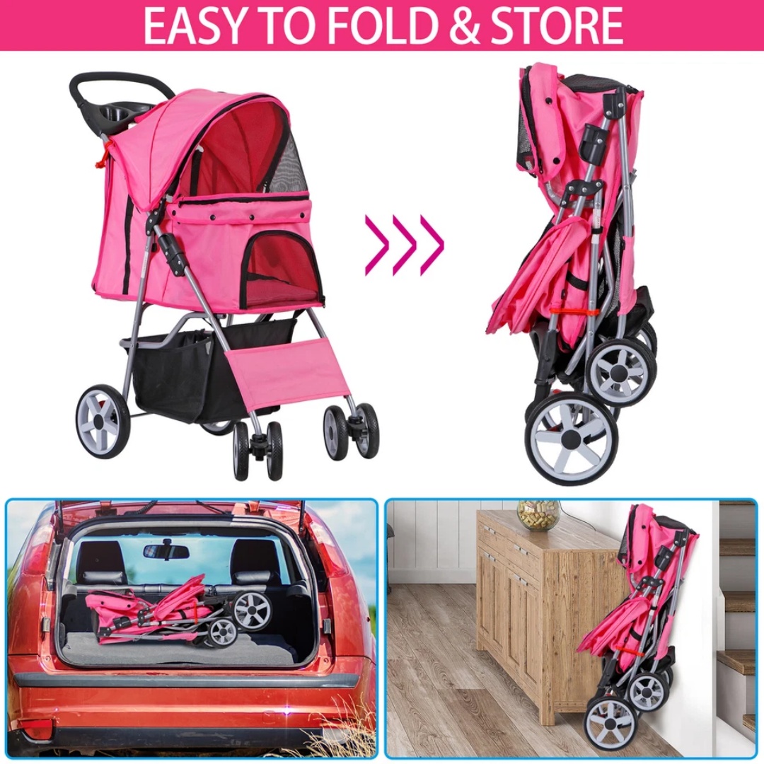 รถเข็นสัตว์เลี้ยง 4 ล้อ พร้อมต - Stroller Accessories บทวิจารณ์และราคา