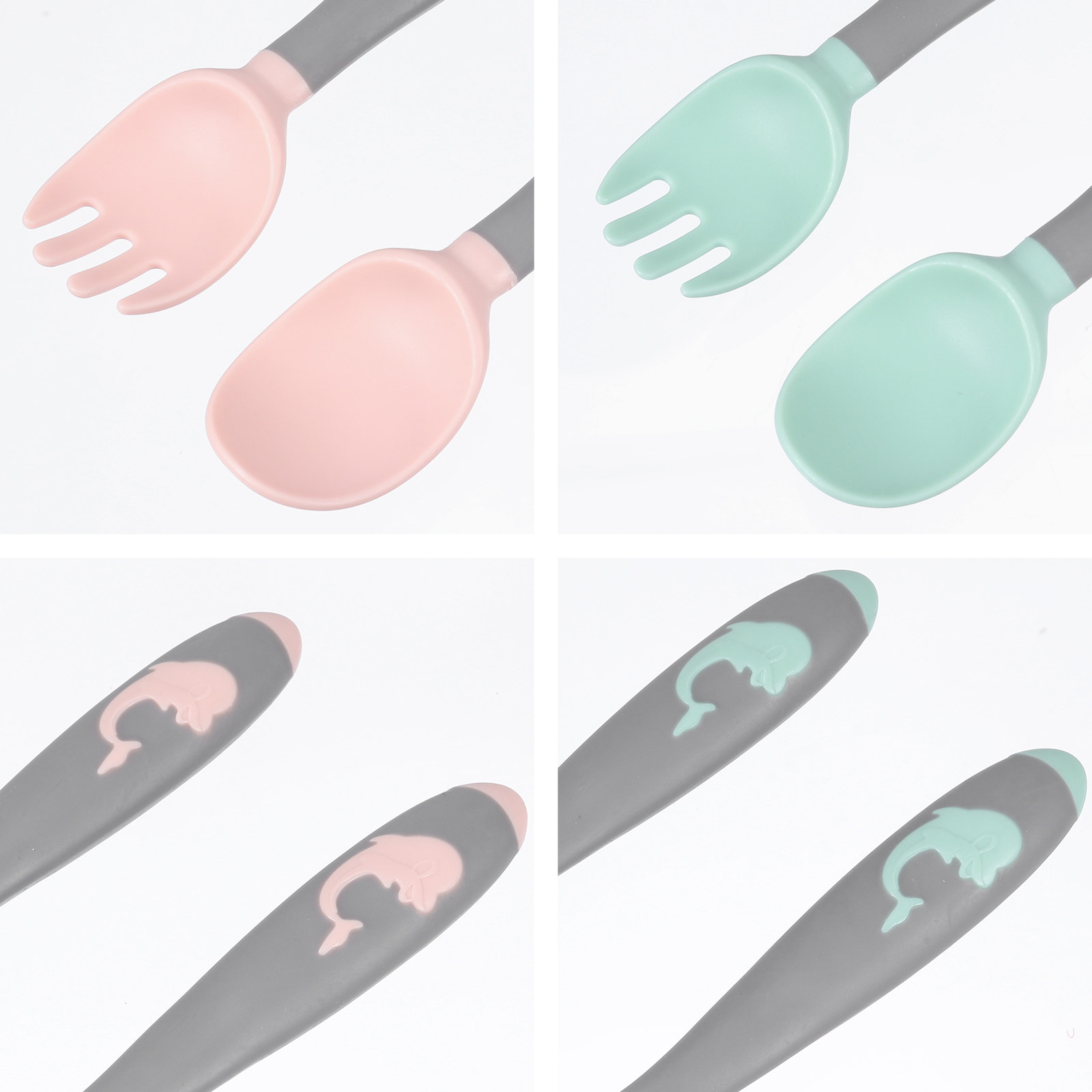 ชุดช้อนป้อนอาหารเด็ก ช้อนส้อมซ - Baby Led Weaning Set บทวิจารณ์และราคา